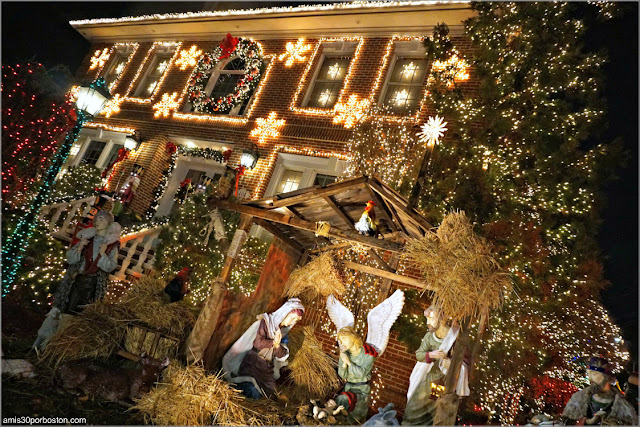 Decoraciones de Navidad de Dyker Heights en Brooklyn, Nueva York