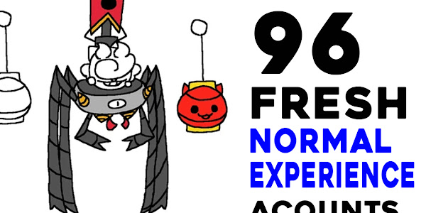 96 NORMAL EXPERIENCE ACCOUNTS BATTLE CATS v13.3!