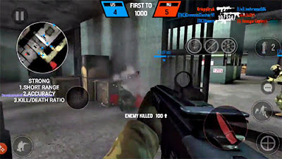 Bullet Force v1.01 MOD APK Offline (Free Weapon Even if You Do Not Have Money) for Android 2017