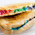 Sandwich de queso arcoíris | Receta Fácil
