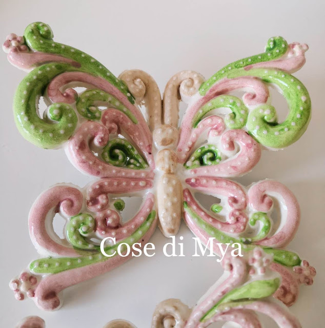 FARFALLE IN CERAMICA