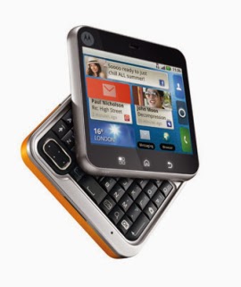 Harga Dan Spesifikasi Motorola FlipOut New, OS Android v2.1 Eclair