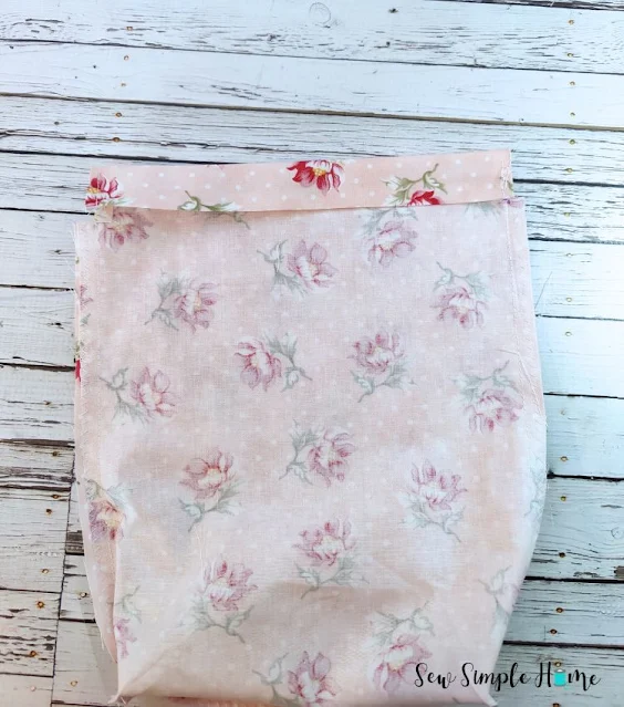 Travel laundry bag pattern