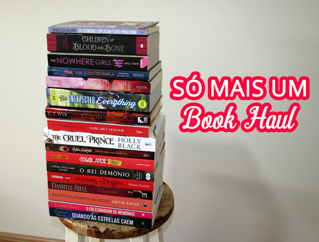 Só mais um Book Haul 