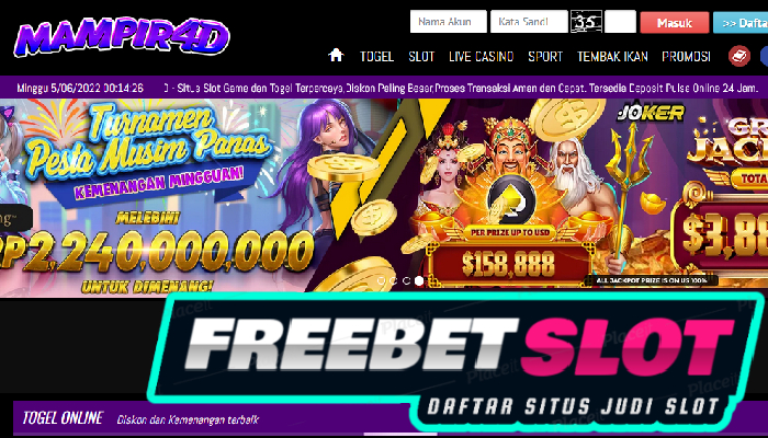 Daftar Situs Judi Mampir4D Slot Online Terpercaya