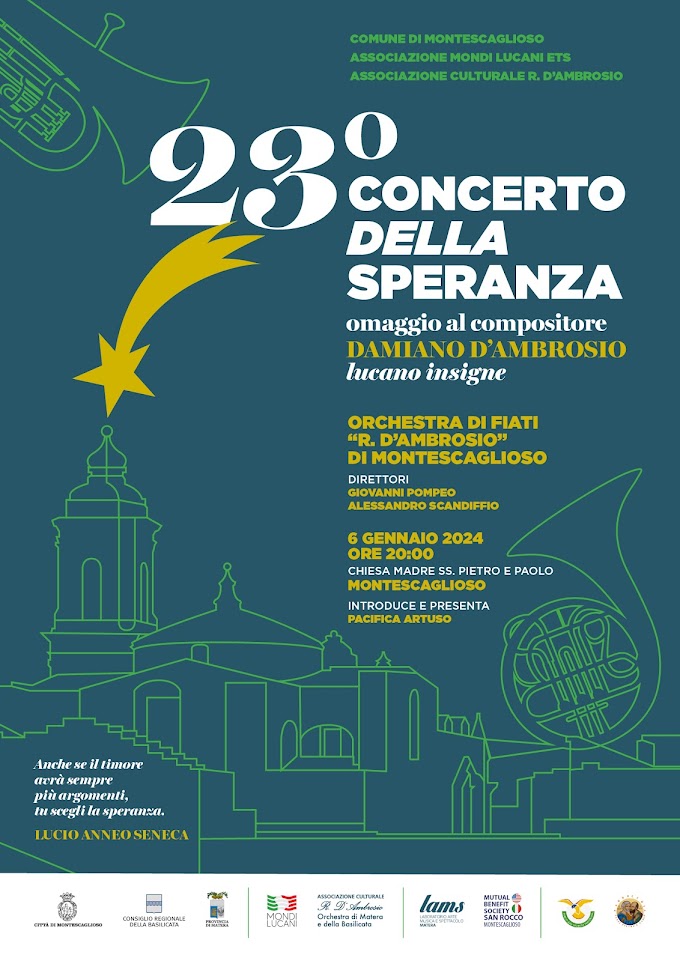 Omaggio al M° Damiano D’Ambrosio con il Concerto della Speranza 2024