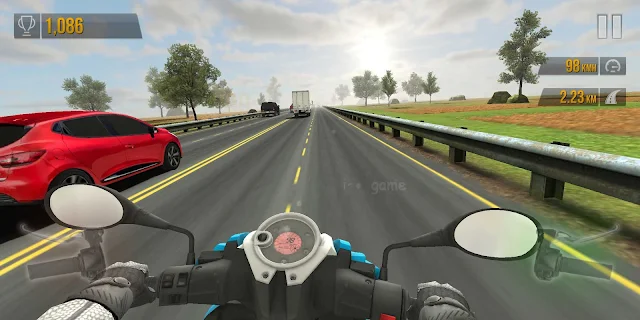لعبة Traffic Rider | لعبة سباق الموتوسيكلات في زحام المرور ألعاب سباق