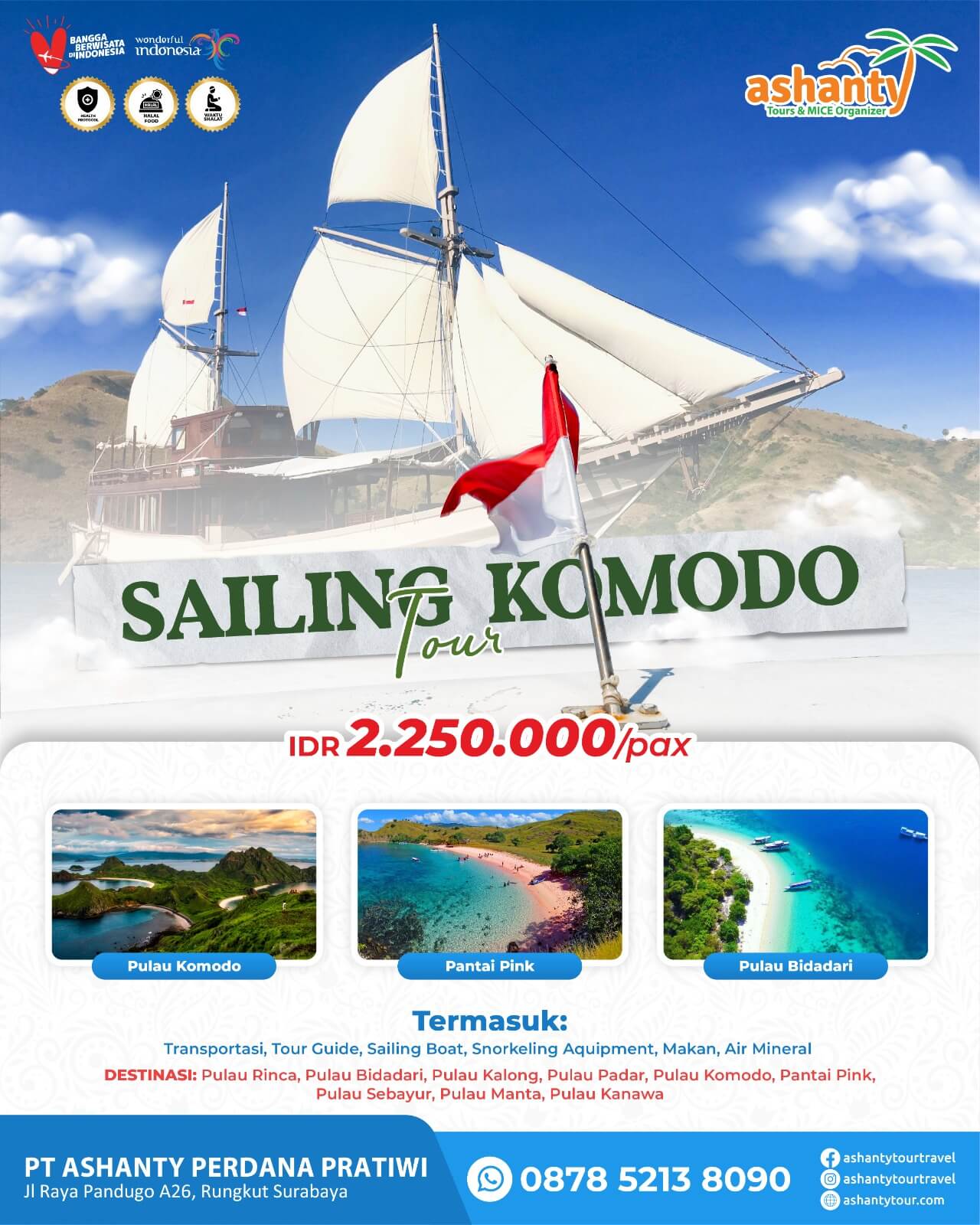 paket tour sailing pulau komodo 2023