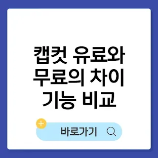 캡컷 유료와 무료의 차이 및 기능 비교(+워터마크 제거) 썸네일