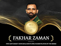Fakhar and Chaiwai crowned ICC Players of the Month for April.