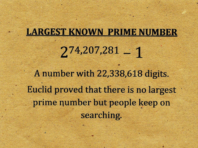 Largest known prime number