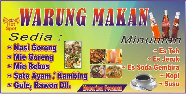 17+ Background Banner Warung Makan, Terkini!