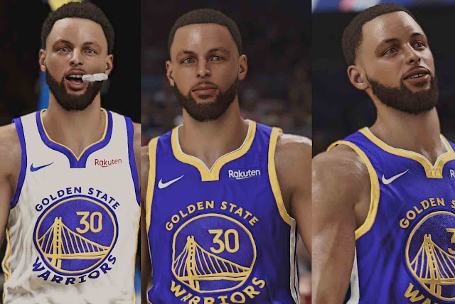 NBA 2K23 Stephen Curry Cyberface Update