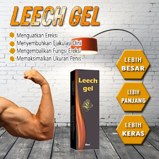 Leech Gel Obat Kuat Pembesar Penis Panjang Tahan Lama Asli Original