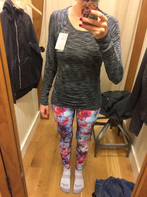 fastest track top space dye athleta