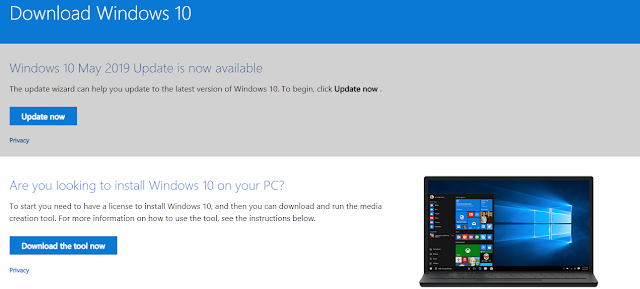 تحميل تحديث Windows ISO 10 May 2019