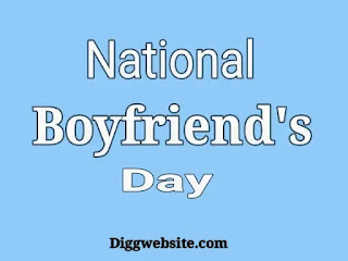 National Boyfriend Day is observed on the 3rd of October every year.