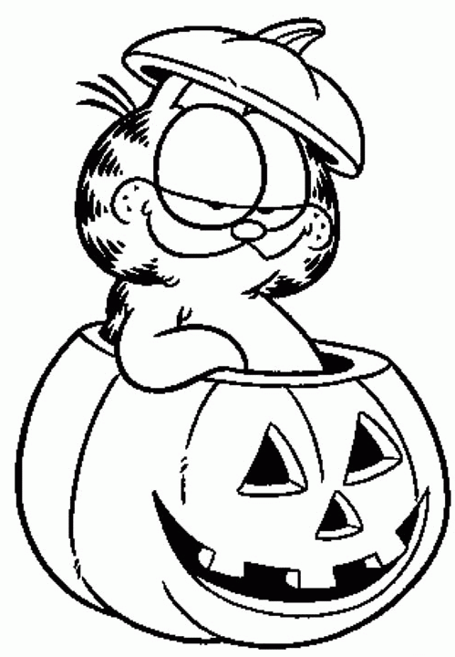 halloween free printable coloring pages