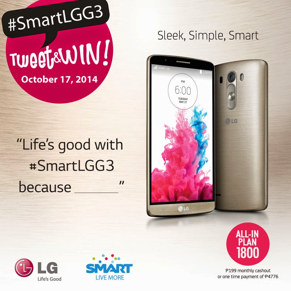 LG Tweet and Win: SmartLGG3