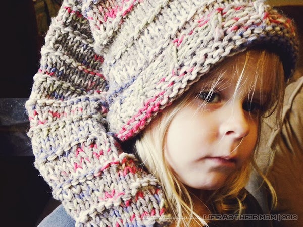 wordless wednesday - Bellas Fall 2013 hat - life as their mom