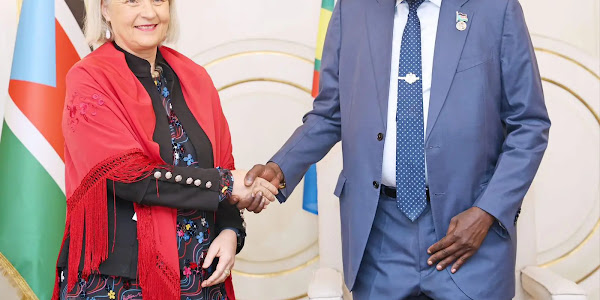 President Kiir receives letters of credence from 19 foreign ambassadors