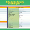 Inilah Pola Formulir Biodata Rapor K13