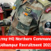 Army HQ Northern Command Udhampur Recruitment 2022 | HQ Northern Command Fireman Recruitment 2022 | Defence Darling 