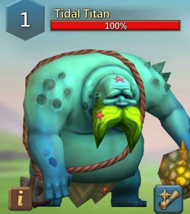 Tidal Titan : Line Up Berburu Monster Lords Mobile