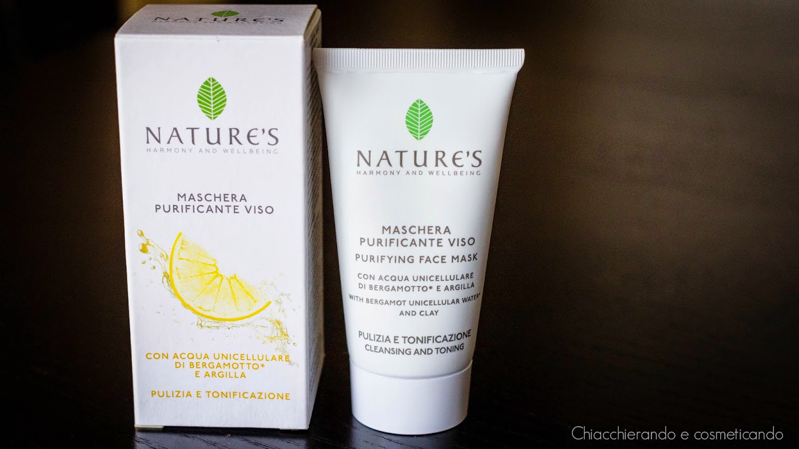 Maschera purificante viso - Nature's