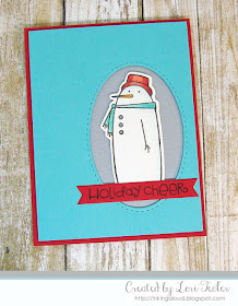 Holiday Cheer card-designed by Lori Tecler/Inking Aloud-stamps from Paper Smooches