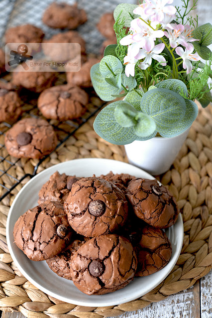 gluten free double chocolate cookies brookies