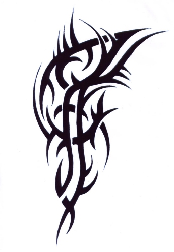 Tribal Lettering Tattoos Designs And Ideas celtic tribal tattoo designs