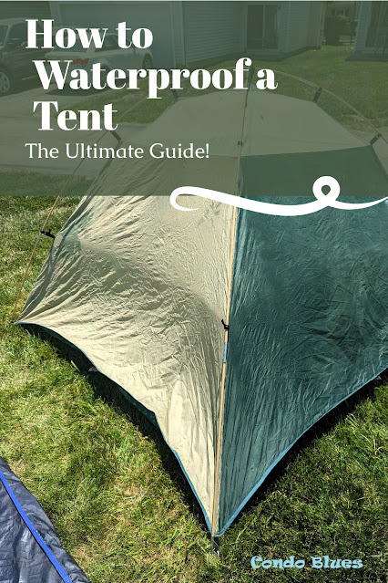 how to waterproof a leaking tent