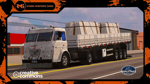 SKINS WORLD TRUCK DRIVING SIMULATOR ROGER MONTEIRO SKINS