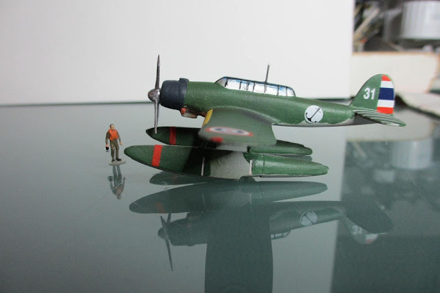 1/144 Aichi E13 Jake diecast metal aircraft miniature