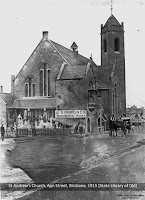 St Andrew's Church, Ann Street, Brisbane, 1915.