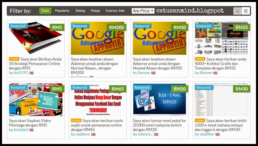  Jual Dan Beli Service Di iLancee.com