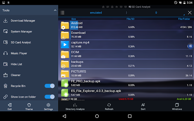 ES File Explorer PRO Screenshot Android