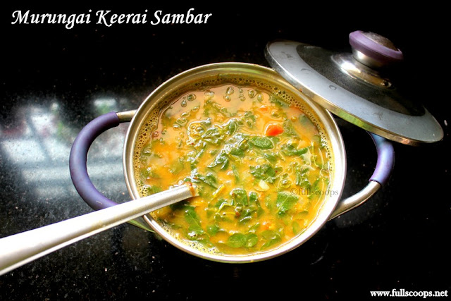 Murungai Keerai Sambar