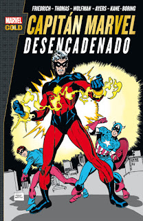  CAPITAN MARVEL DESENCADENADO  Marvel comic de Drake, Ayers, Friedrich, Springer, Sutton MARVEL GOLD