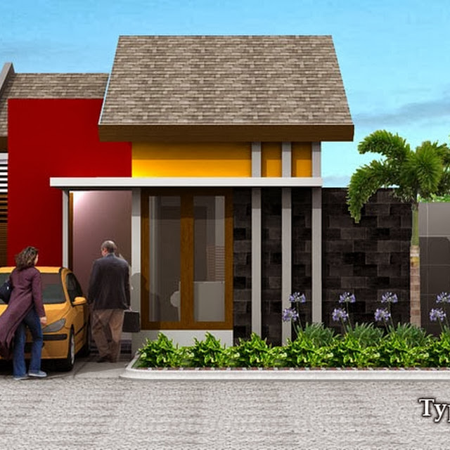 Gambar model rumah minimalis type 45 Terbaru 