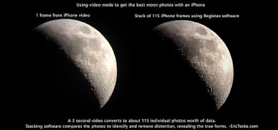 sharp iphone moon video