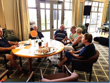 Some of our members enjoying the lunch break