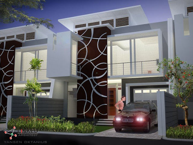 20 Contoh Desain Fasad Rumah Minimalis Modern