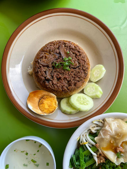 Nasi Tim Ayam Bangka