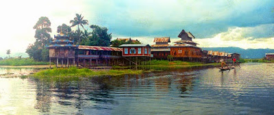 Monastery of the jumping cats on Inle Lake