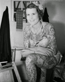 Betty Broadbent Tattoo Lady, http://distopiamod.blogspot.com