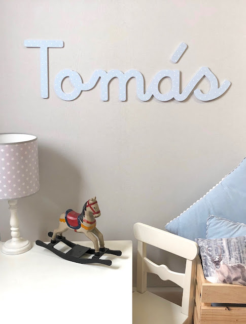 Letras y nombres infantiles para decorar