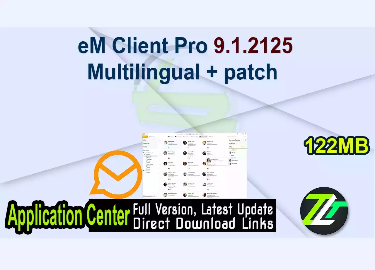 eM Client Pro 9.1.2125 Multilingual + patch