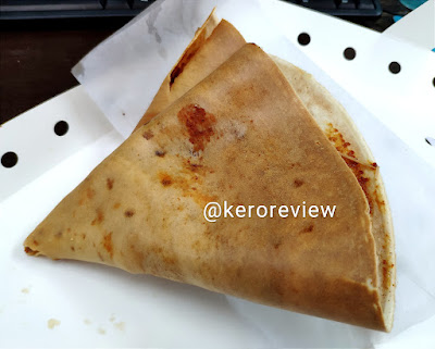 รีวิว ร้านโอลิโนะ เครป แอนด์ ที เครปร้อนหมูหยองพริกเผา (CR) Review Flossy Pork Crepe with Chili Paste, Olino Crepe & Tea Shop.